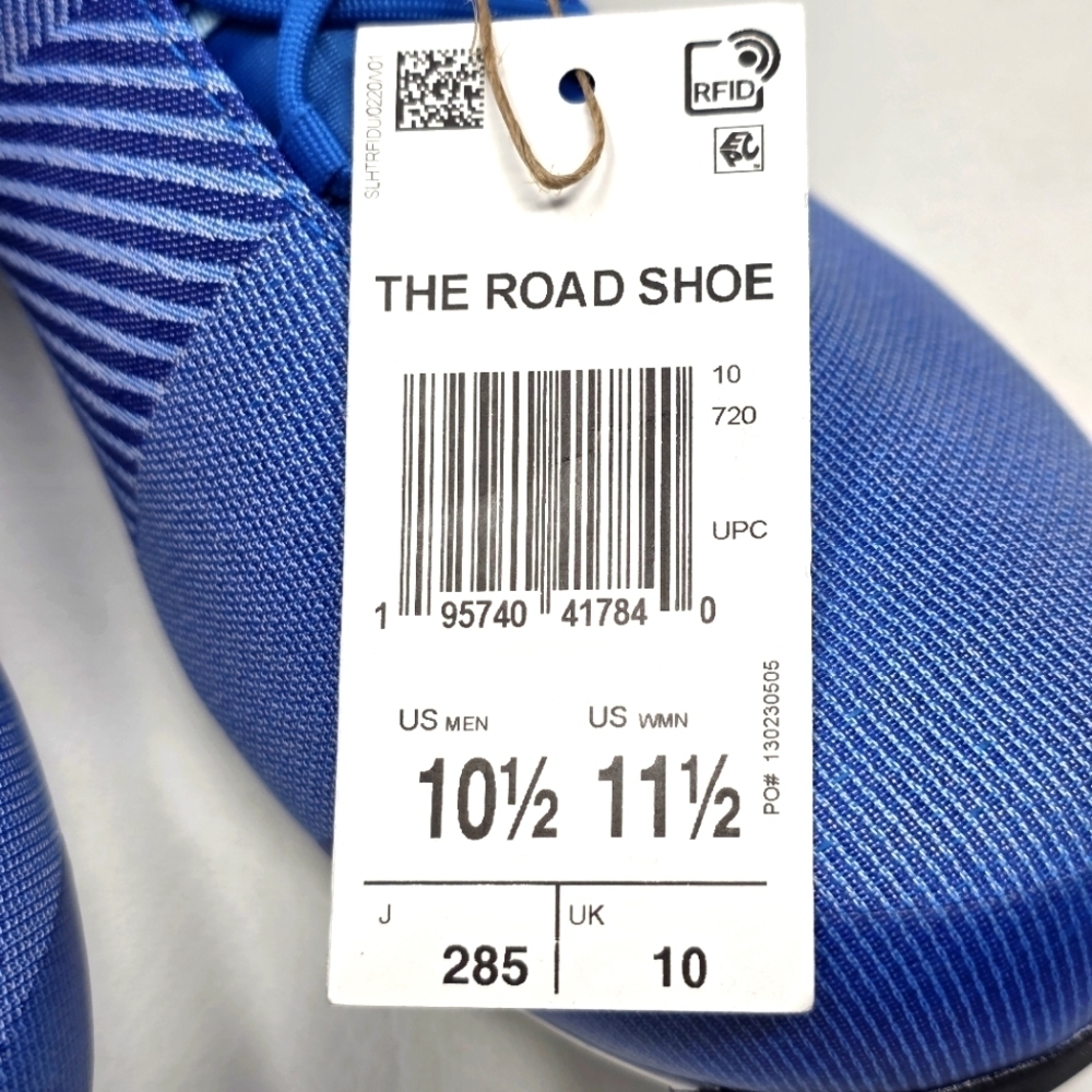 Adidas The Road Cycling Shoes Mens 10.5 Blue Gravel Indoor Training  GY6829 New - Picture 4 of 12